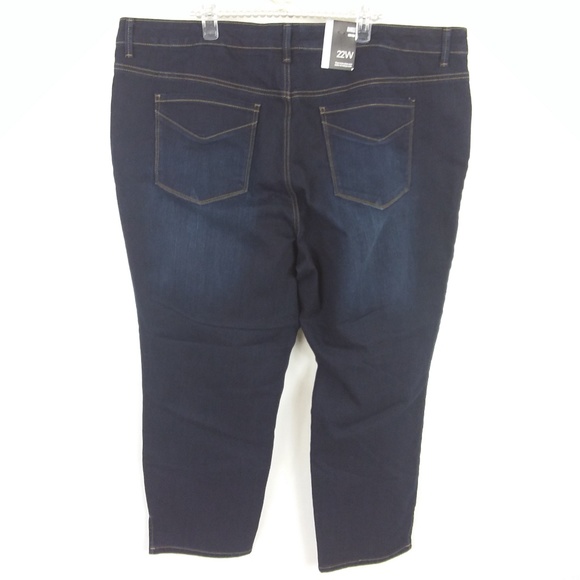 Style & Co Jeans Ankle Mid Rise Retro Fresh NWT -1 - Picture 3 of 6